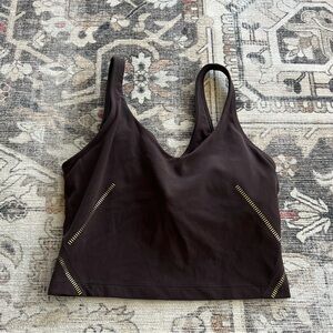 Lululemon Align Tank Top - Brown / Gold